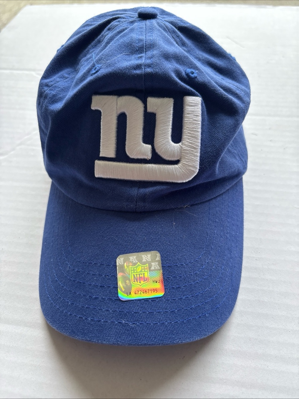 Idegy New York Giants Blue 'ny' Baseball Cap - Official NFL Logo